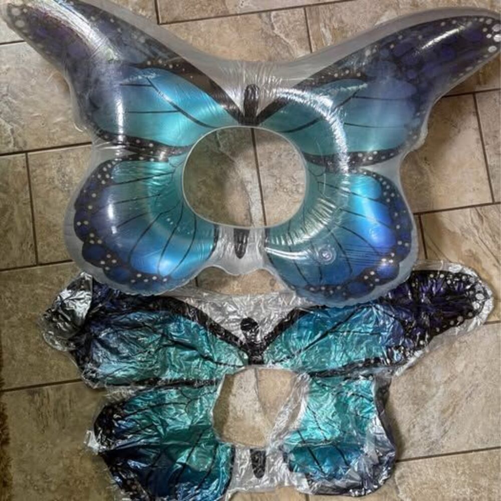 2-41 inch 
Butterfly Pool Floats